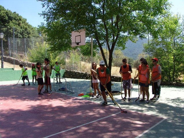 Practicamos hockey